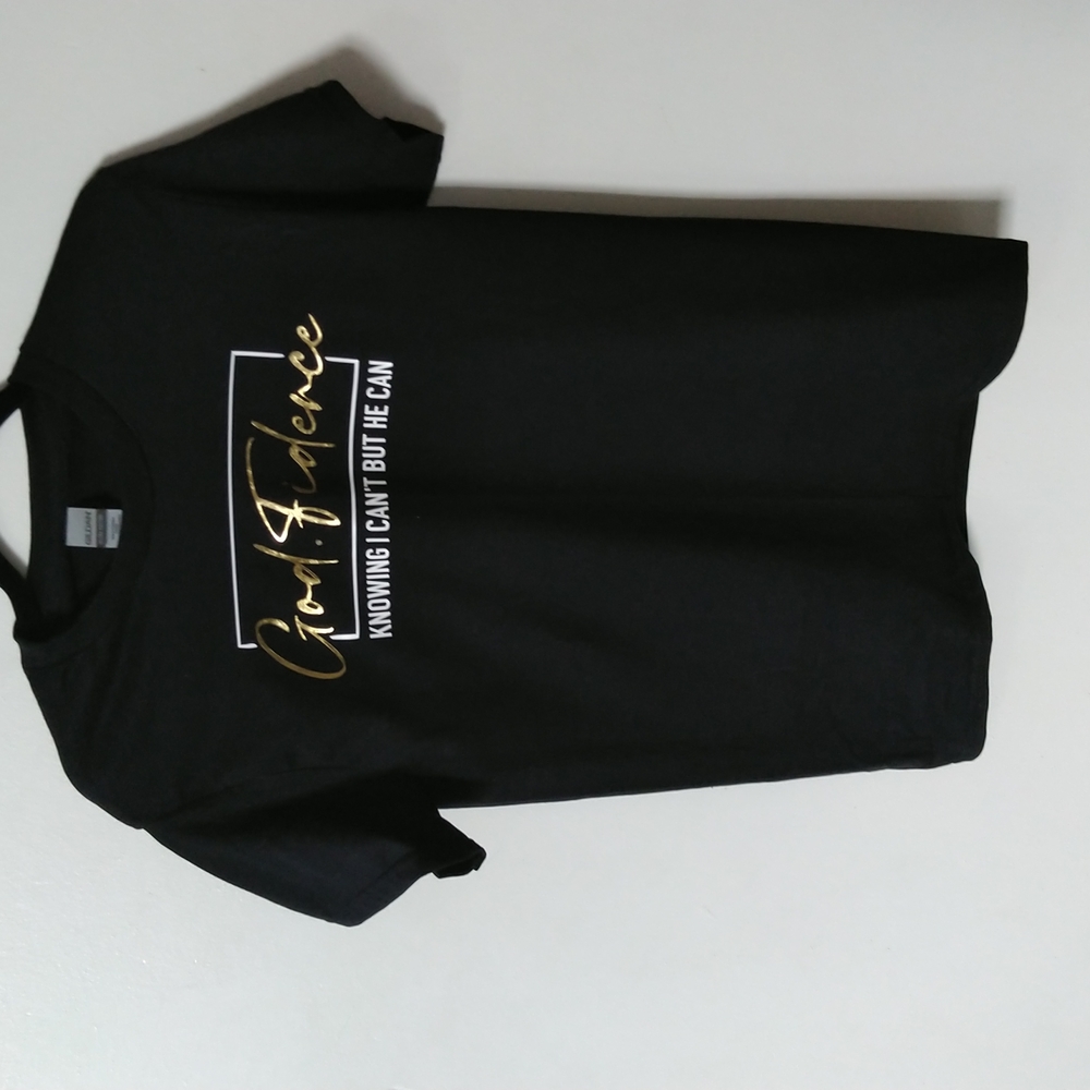 SBC God-fidence Short Sleeve Crew Neck Black T-Shirt